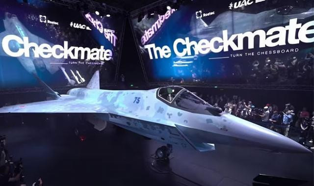 Su-75 Checkmate đã bước vào giai đoạn lắp ráp nguyên mẫu bay thử nghiệm